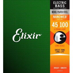Elixir Nanoweb Long Scale 045 100 Seria 14052