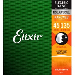 Elixir 14207 Nanoweb 5-Str. Light/Med