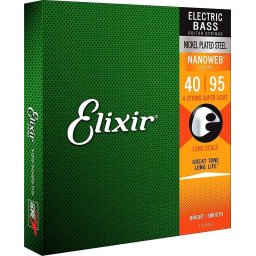 Elixir Nanoweb Super Light Bass 40-95