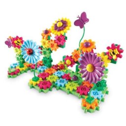 Set de constructie Learning Resources - Gears! Floral 117 piese
