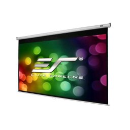 Ecran proiectie manual, perete/tavan, 265,6 X 149,3 cm, Elitescreens M120XWH2-E24 , Format 16:9, 60 cm black drop