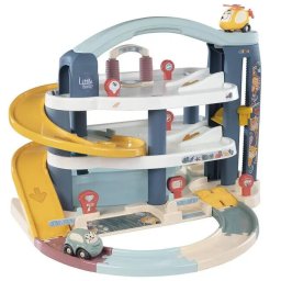 Garaj de jucarie Smoby Little Smoby Maxi garage, 3 etaje, cu lift si heliport