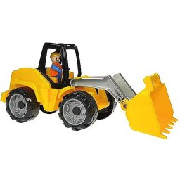 Jucarie tractor Lena ZL-04402, Multicolor, Plastic, Preasamblat, Varsta minima 2 ani