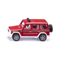 Masinuta de jucarie Siku Vehicle Super Fire brigade Mercedes AMG G 65, Scara 1:50, Metal si plastic