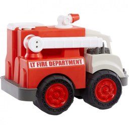Vehicul de jucarie Little Tikes, Camion de pompieri, Lumini si sunete, Pulverizeaza apa