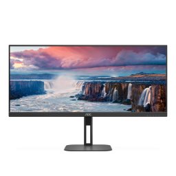 Monitor AOC VA 34" W, QHD, 100Hz, DisplayPort, USC-C, U34V5C/BK, Negru