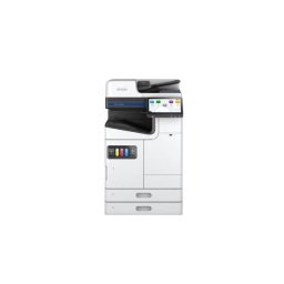 Imprimanta multifunctionala inkjet color Epson AM-C5000, A3, duplex, ADF, USB 2.0, Wi-Fi, 50 ppm negru, 50 ppm color, Alb