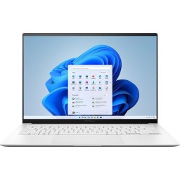 Laptop Asus Vivobook S UX5406SA, Intel Core Ultra 7 258V, 14 inch 3K, 32GB RAM, 1TB SSD, Windows 11 Pro, Alb (Tastatura US) (INT Keyboard)