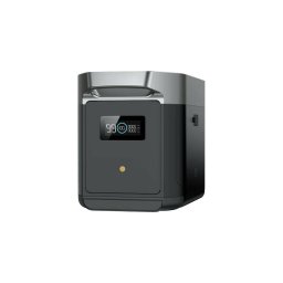 Baterie suplimentara EcoFlow pentru statie incarcare portabila Delta 2 Max, 2048 Wh, Negru
