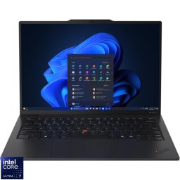 Ultrabook Lenovo 14'' ThinkPad X1 Carbon Gen 13, 2.8K OLED 120Hz VRR, Intel® Core™ Ultra 7 258V, 32GB LPDDR5X, 1TB SSD, Intel Arc 140V, 5G, Windows 11 Pro, Negru (INT Keyboard)