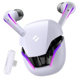 Casti wireless gaming Havit TW970 - TWS, RGB, in-ear, Bluetooth, Alb
