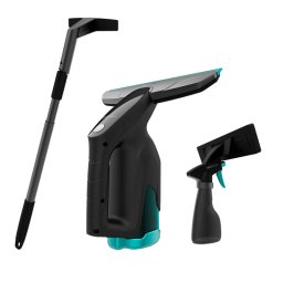 Aspirator de curatat geamuri CECOTEC Conga Popstar Glass Titanium, 3in1, 100 ml, 40 min autonomie