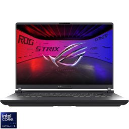 Laptop Gaming ASUS ROG Strix G16 G615LM cu procesor Intel® Core™ Ultra 7 255HX pana la 5.2GHz, 16'', 2.5k, WQXGA, IPS, 240Hz, 16GB DDR5 RAM, 1TB SSD, NVIDIA® GeForce RTX™ 5060 8GB GDDR7, No OS, Eclipse Gray, 3Y PUR (INT Keyboard)