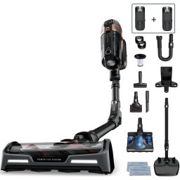 Aspirator vertical fara fir Rowenta X-Force Flex 15.60, 550 W, 230 Air Watts, autonomie 80 min, recipient 0.9 L