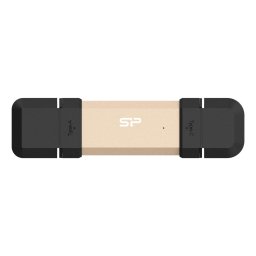SSD extern Silicon Power DS72, 500GB, USB-C/USB 3.2 Gen 2, Auriu