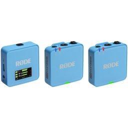Sistem de microfon wireless RODE GO III, Albastru