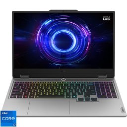 Laptop Gaming Lenovo LOQ 15IRX10 cu procesor Intel® Core i7-13700HX pana la 5.0GHz, 15.6" Full HD, IPS, 144Hz, 32GB DDR5 RAM, 1TB SSD, NVIDIA® GeForce RTX™ 5060 8GB GDDR7, No OS, Luna Grey