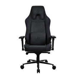 Scaun Gaming Arozzi Vernazza XL SoftFabric, Tetiera, Ajustabil, max. 170kg, Negru
