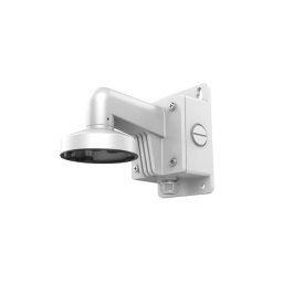 Suport de perete Hikvision, cu doza de conexiuni, aliaj de aluminiu, capacitate 4.5 kg, Alb