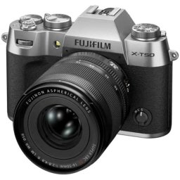 Aparat Foto Mirrorless Fujifilm X-T50, 40.2 MB + Obiectiv XF 16-50mm, Argintiu