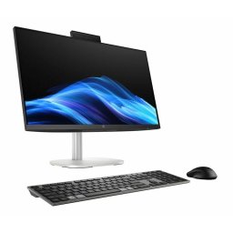 All-in-One PC HP EliteStudio 8 G1i AI PC, Procesor Intel Core Ultra 7 265, Display 23.8" 1920 x 1080, 16 GB DDR5-SDRAM, 512 GB SSD, Windows 11 Pro, Wi-Fi 7, Silver