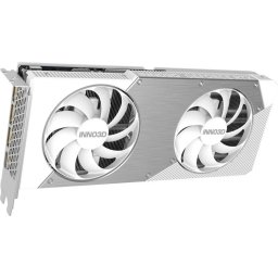 Placa video INNO3D NVIDIA GeForce RTX 5060 Ti TWIN X2 OC, 16 GB GDDR7, 128-bit DLSS 4.0, Alb