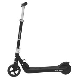 Trotineta electrica Fun Wheels R, Viteza maxima 12 Km/h, Autonomie 6Km, Motor 100W, IP54, roti 5.5", Negru