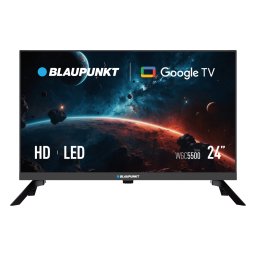 Televizor LED Blaupunkt 24WGC5500S, Smart TV, 24 inch / 61 cm, HD Ready, Google TV, WiFi, Negru