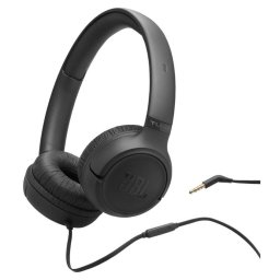 Casti Stereo JBL Tune 530, Microfon, Jack 3.5mm, Negru