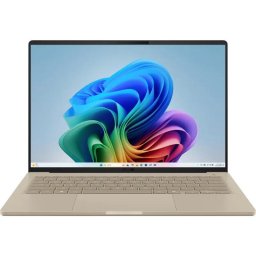 Laptop Asus Zenbook A14 UX3407NA, Qualcomm Snapdragon X2 Elite X2E-88-100, 14 inch WUXGA, 32GB RAM, 1TB SSD, Windows 11 Home, Bej