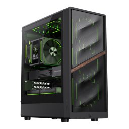 Carcasa Gamemax Aeris 330 Mesh, Mini Tower, Fara sursa, Negru