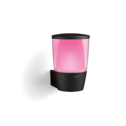 Aplica LED RGBW pentru exterior inteligenta WiZ Elpas, Wi-Fi, Bluetooth, 8.5W, 950 lm, lumina alba si colorata (2700K-5000K), IP44, clasa energetica E