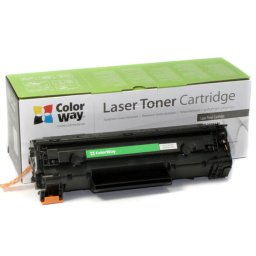 Cartus de toner COLORWAY CW-H285EU, 1600 pagini, Negru