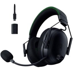 Casti Gaming Wireless Razer Blackshark V3 Pro pentru Xbox, Over-Ear, 2.4G, Bluetooth, USB, Jack 3.5mm, Hybdrid ANC, TriForce Bio-Cellulose 50mm, Autonomie 70 ore, Negru