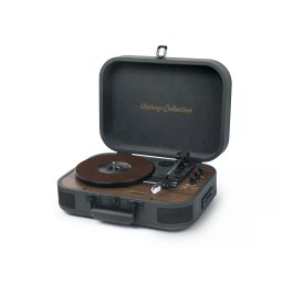 Pick-up Muse MT-207 DGB, Vintage Collection, USB, Bluetooth, 2x5W, Negru / Maro