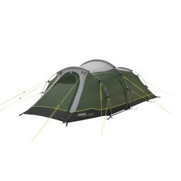 Outwell Earth 3 Plus Two room Tunnel Tent for 3 persons, Green