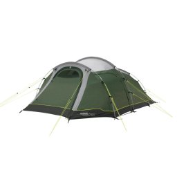 Cort tunel Outwell Earth 4 Plus 111485, cu patru camere pentru 4 persoane, Verde