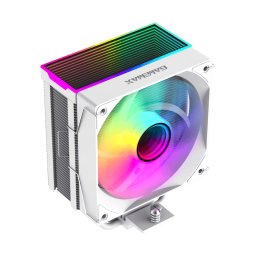Cooler Procesor Gamemax Sigma 550 Infinity, compatibil Intel / AMD, iluminare ARGB, Alb