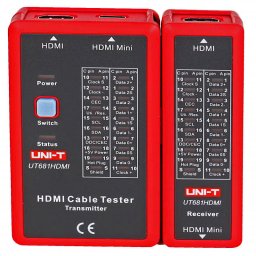 Tester Cablu HDMI UNI-T UT681HDMI, Oprire automata, Baterie 9V