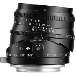 Obiectiv Manual TTArtisan 35mm F1.4 APS-C Tilt, Negru