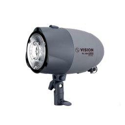 Blitz studio, 300W, Visico VL-300 II PLUS, fara reflector, Gri