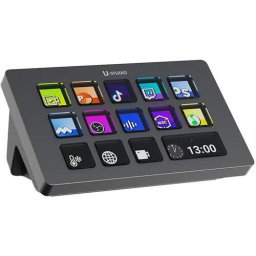 Controler de Flux cu 13 Taste LCD Programabile Ulanzi D200, Stream Controller Deck A015, Negru