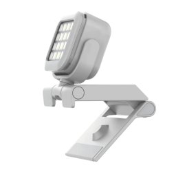 Lampa LED Ulanzi VIJIM CL14 cu clema pentru Video Conferinta/Vlog-2671, Gri