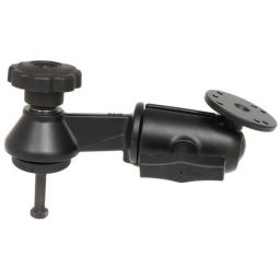 RAM® 6" Single Swing Arm cu placa rotunda, bolt si buton