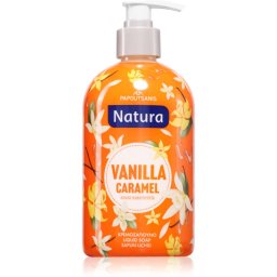 PAPOUTSANIS Natura Vanilla Caramel săpun lichid 480 ml
