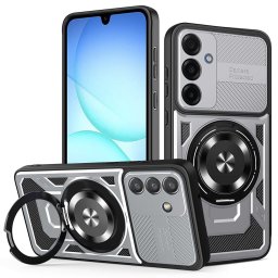 Husa de protectie Techsuit RuggedCam compatibil cu Samsung Galaxy A17 5G / A17 4G / M17 / F17, Gri