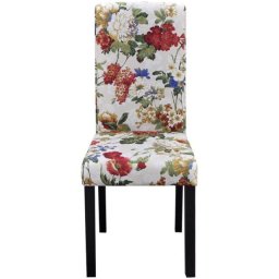 Scaune de bucătărie cu design floral, 2 buc, lemn