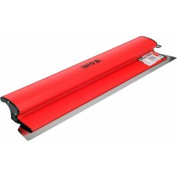 Gletiera de finisare, PVC, 600 mm, Rosu