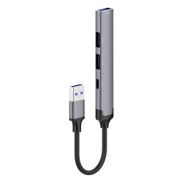 Docking Station KF2347547 - USB-A, Argintiu