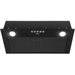 Hota Hota Sub-Dulap, 60 cm, 175 m³/h, 3 Trepte, Filtru Aluminiu, Iluminare LED, 65 dB, Negru